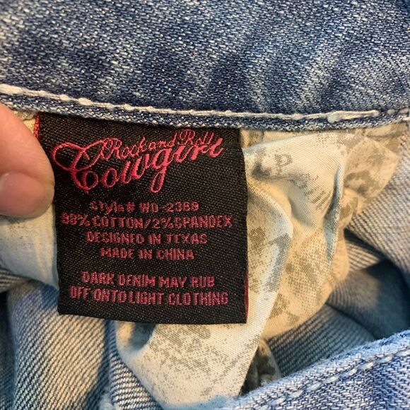 Rock and Roll Cowgirl low rise jeans size 29‎ - Picture 13 of 15